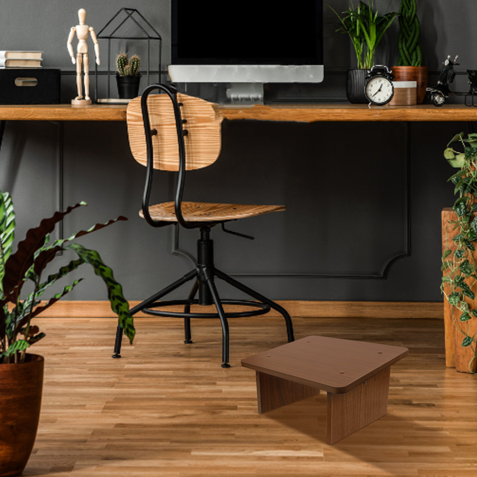 Footrest Under Desk - Foot Stool For Adults Ergonomic Non-Slip