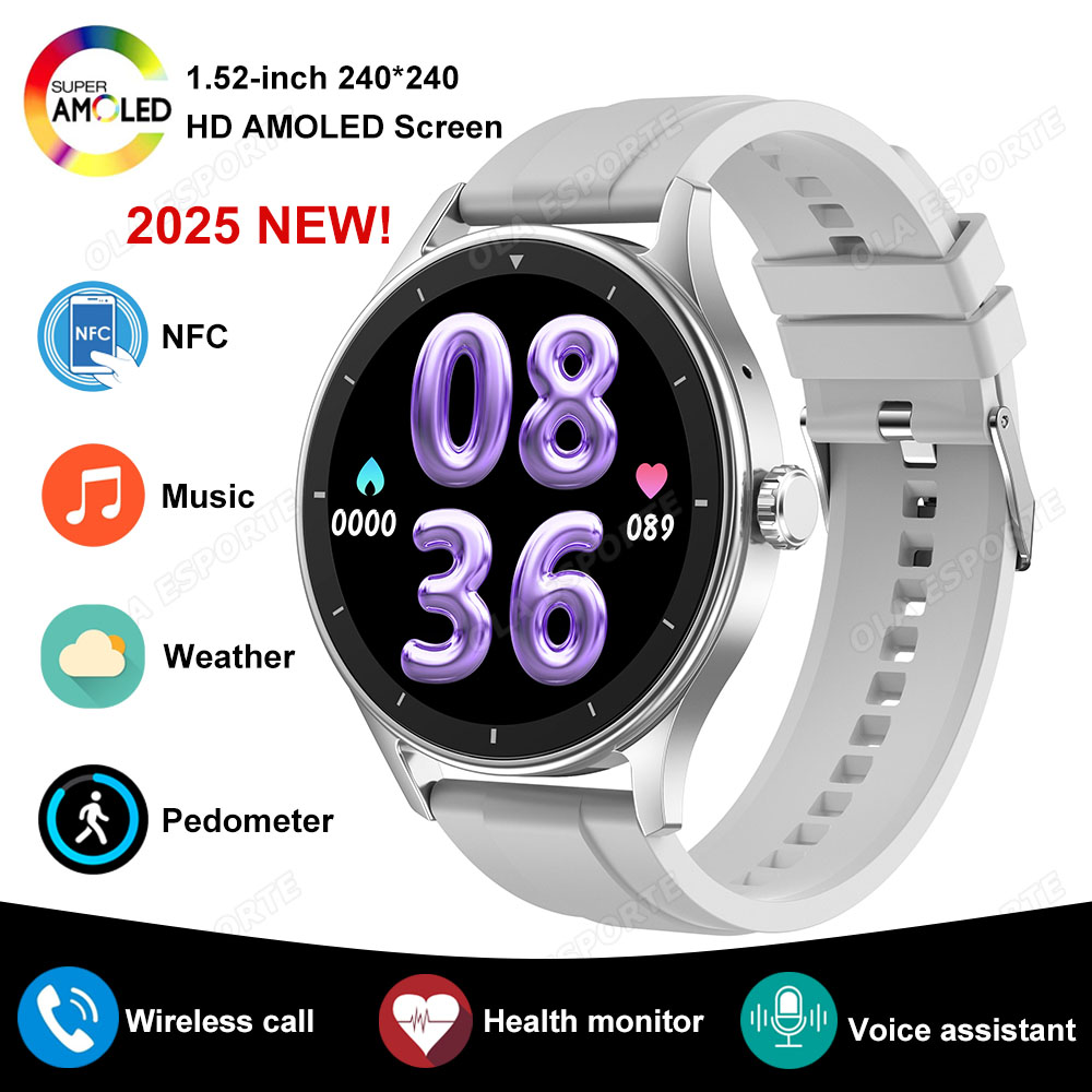 Phase Esports & Gaming Festival - New NFC Smart Watch Women Heart