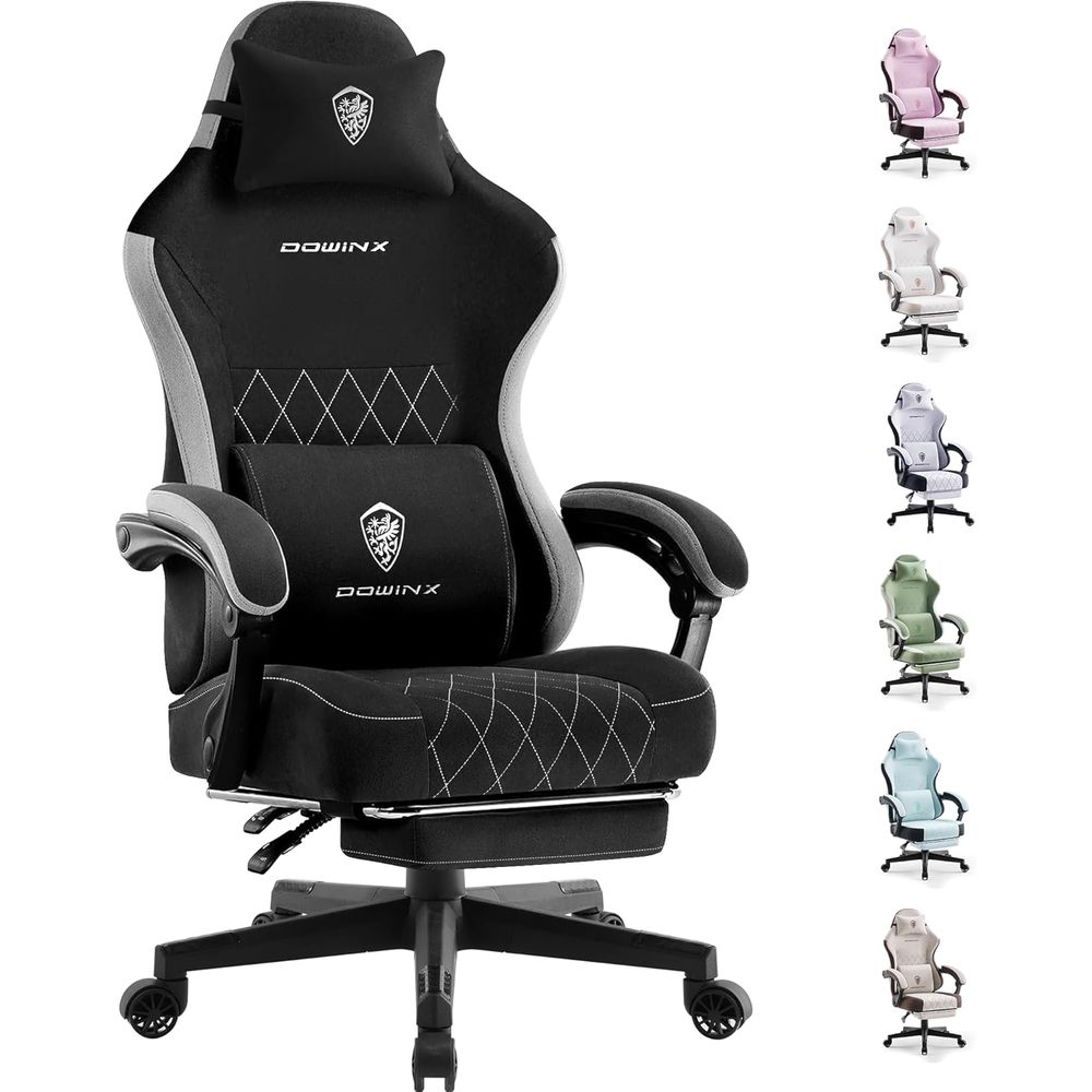 abric Gaming Chair, Ergonomic  - đánh giá và giá Video Gaming & Esports Usd Acc