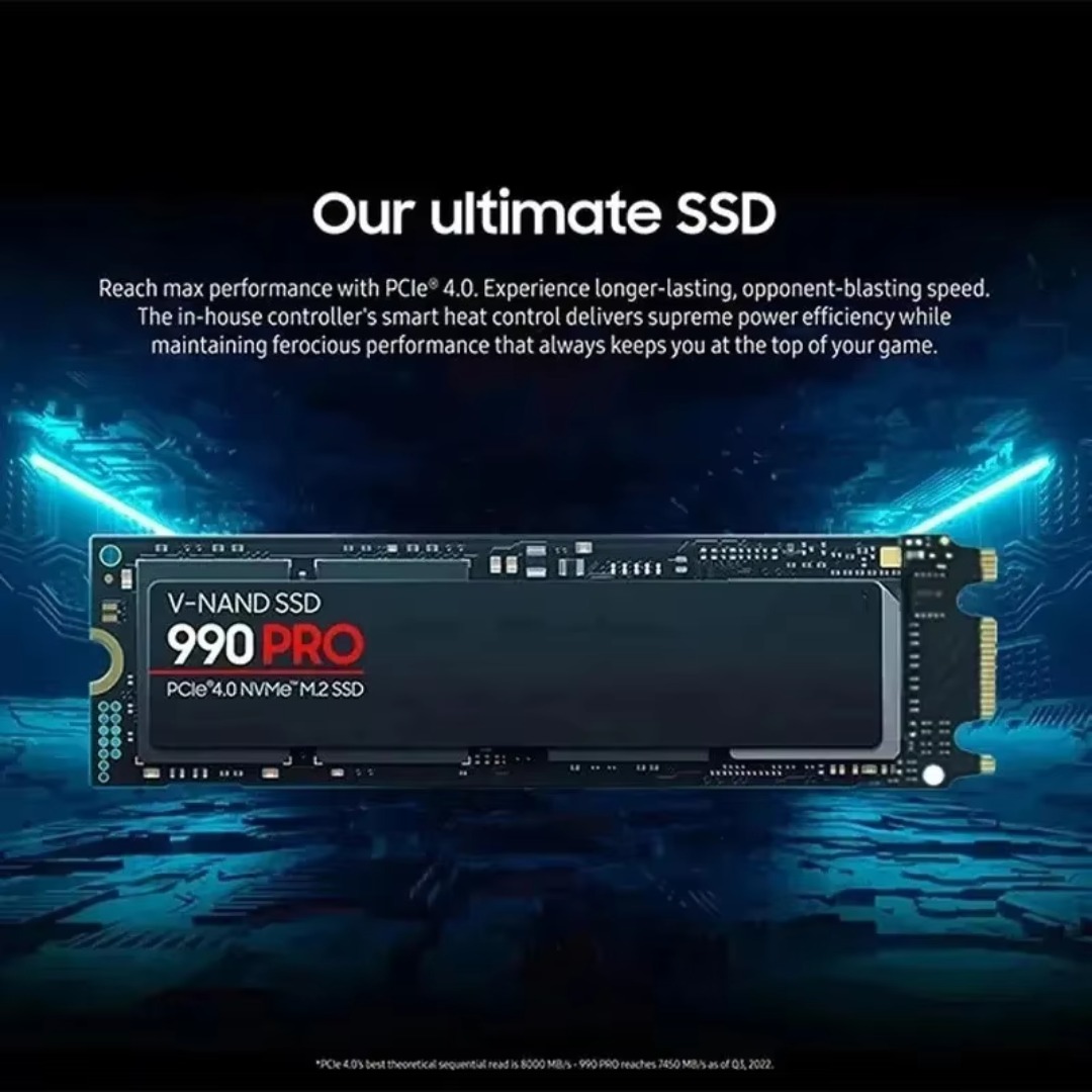 SAMSUNG 990 PRO M.2 2280 NVMe  - đánh giá và giá Samsung Ssd 990 Pro