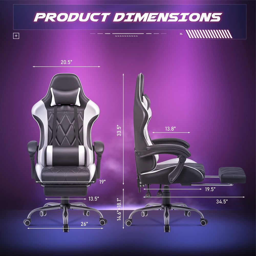 Gaming Chair, Computer Chair w - đánh giá và giá Video Gaming & Esports Usd Acc